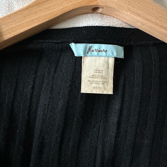 Marciana ribbed/knit long cartigan size XS - Picture 4 of 9